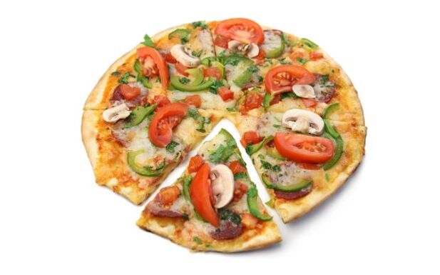 диетична пица за отслабване у дома