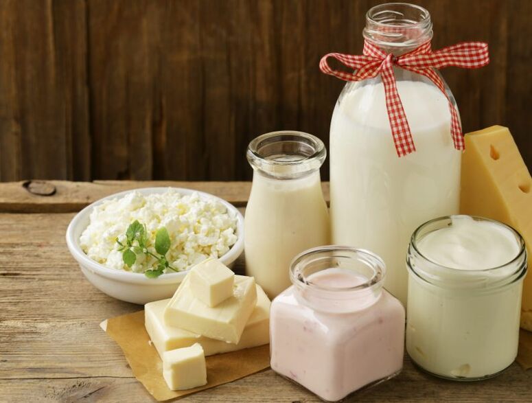 млечни продукти за отслабване